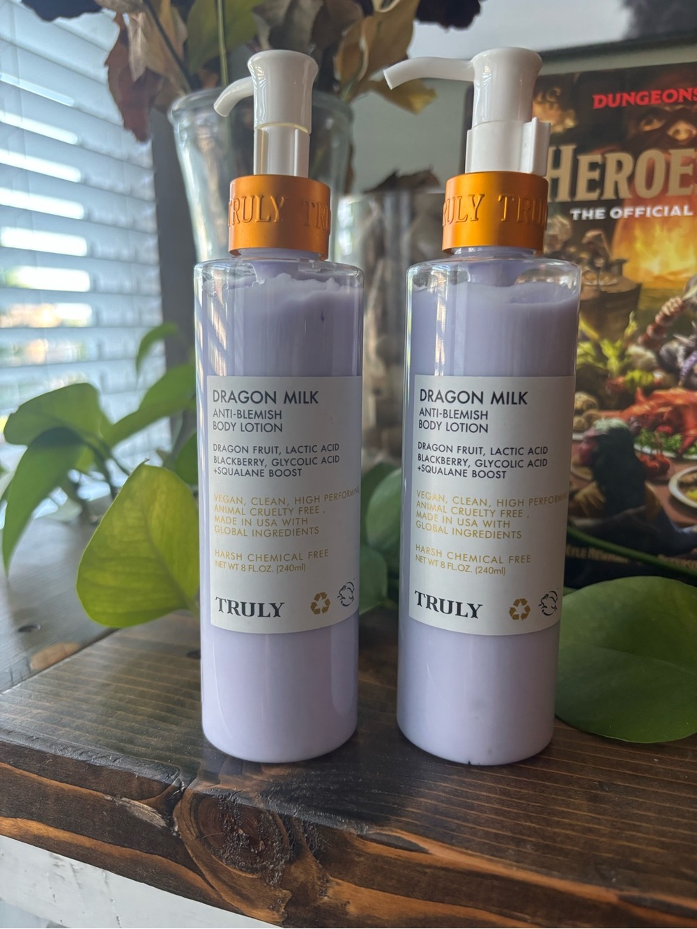 Truly Beauty DISCONTINUED Dragon Milk Anti-Blemish Body Lotion x2! - Picture 4 of 4